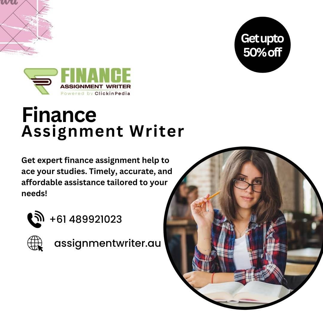 Choose The Best Finance Assignment Writer For Your Projects